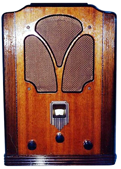 Radio_Collection-_Vintage_Large_Wood_Westinghouse_Tombstone_Radio,_Circa_1930s_(8617610296)